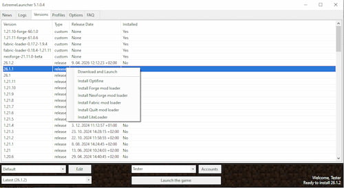 Modpacks